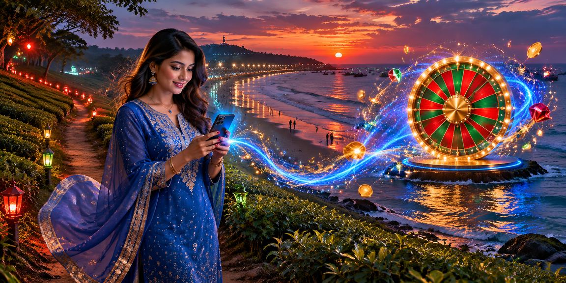 চট্টগ্রামে রুলেট গেম উপভোগরত বাংলাদেশি নারী